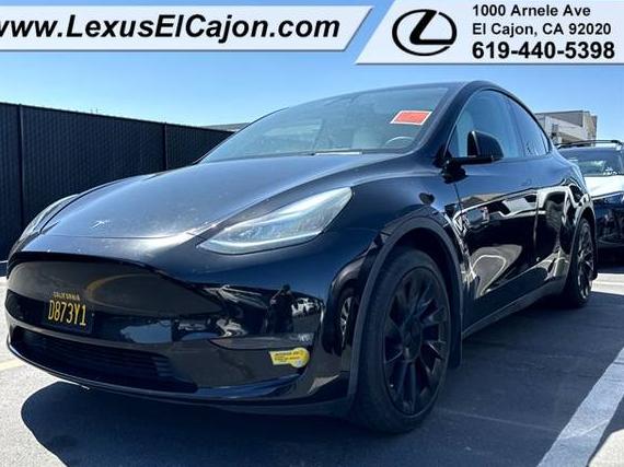 TESLA MODEL Y 2021 5YJYGDEE9MF251486 image